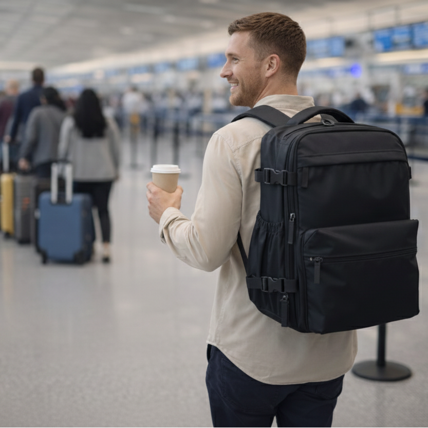 Vakuum-Reiserucksack - Mehr Platz. Weniger Volumen.