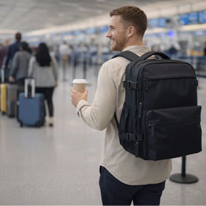 Vakuum-Reiserucksack - Mehr Platz. Weniger Volumen.