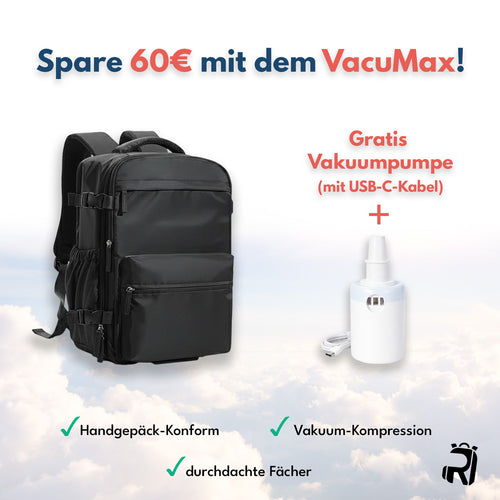 VacuMax - Mehr Platz. Weniger Volumen.