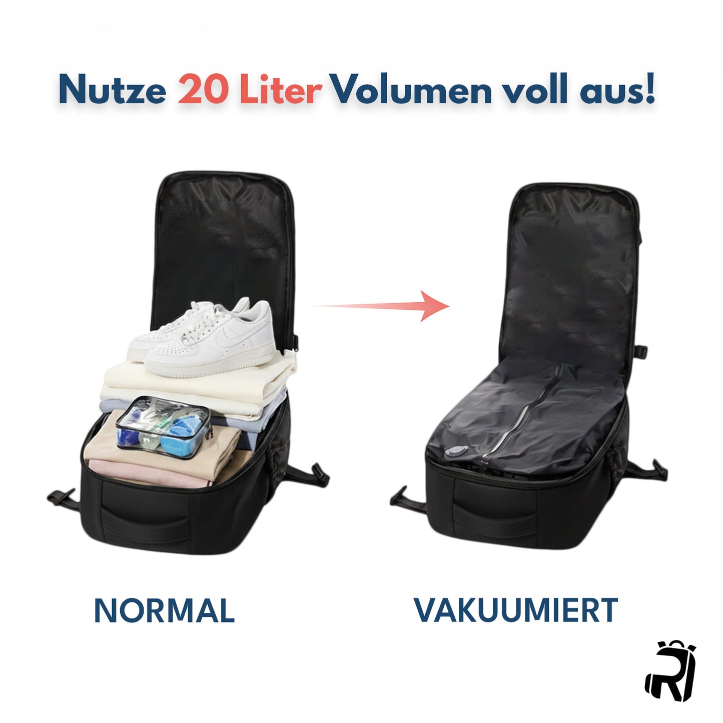 VacuMax - Mehr Platz. Weniger Volumen.