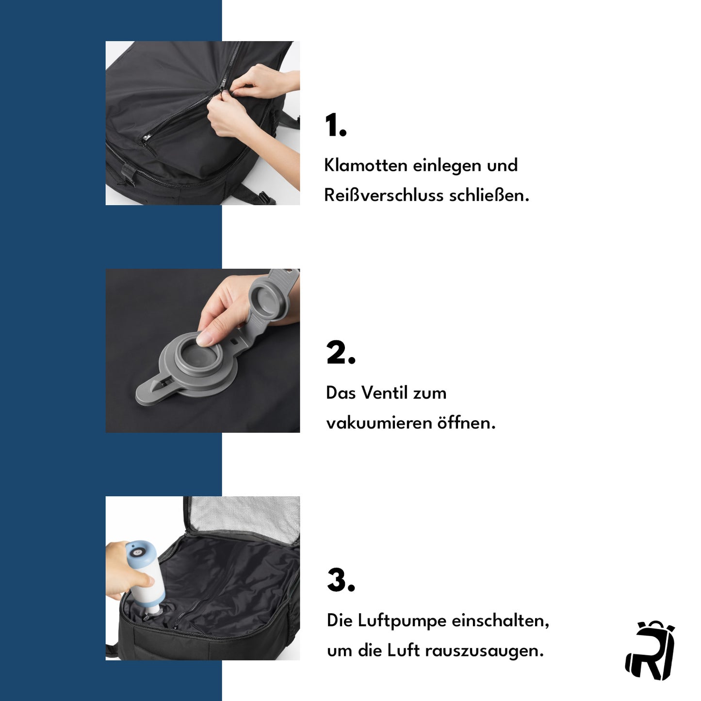 VacuMax - Mehr Platz. Weniger Volumen.